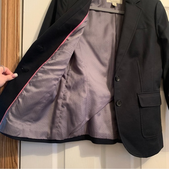 Banana Republic Navy Blazer with Pinstripe cuffs - Picture 9 of 9